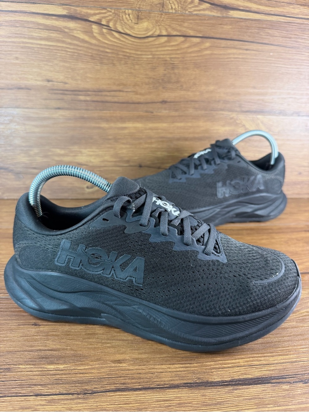 Hoka Rincon 4 Women’ Size 8 B Black Running Shoes Athletic Sneakers